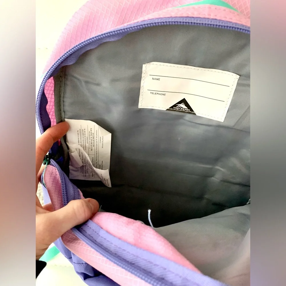 High Sierra Mini Loop Backpack NWOT